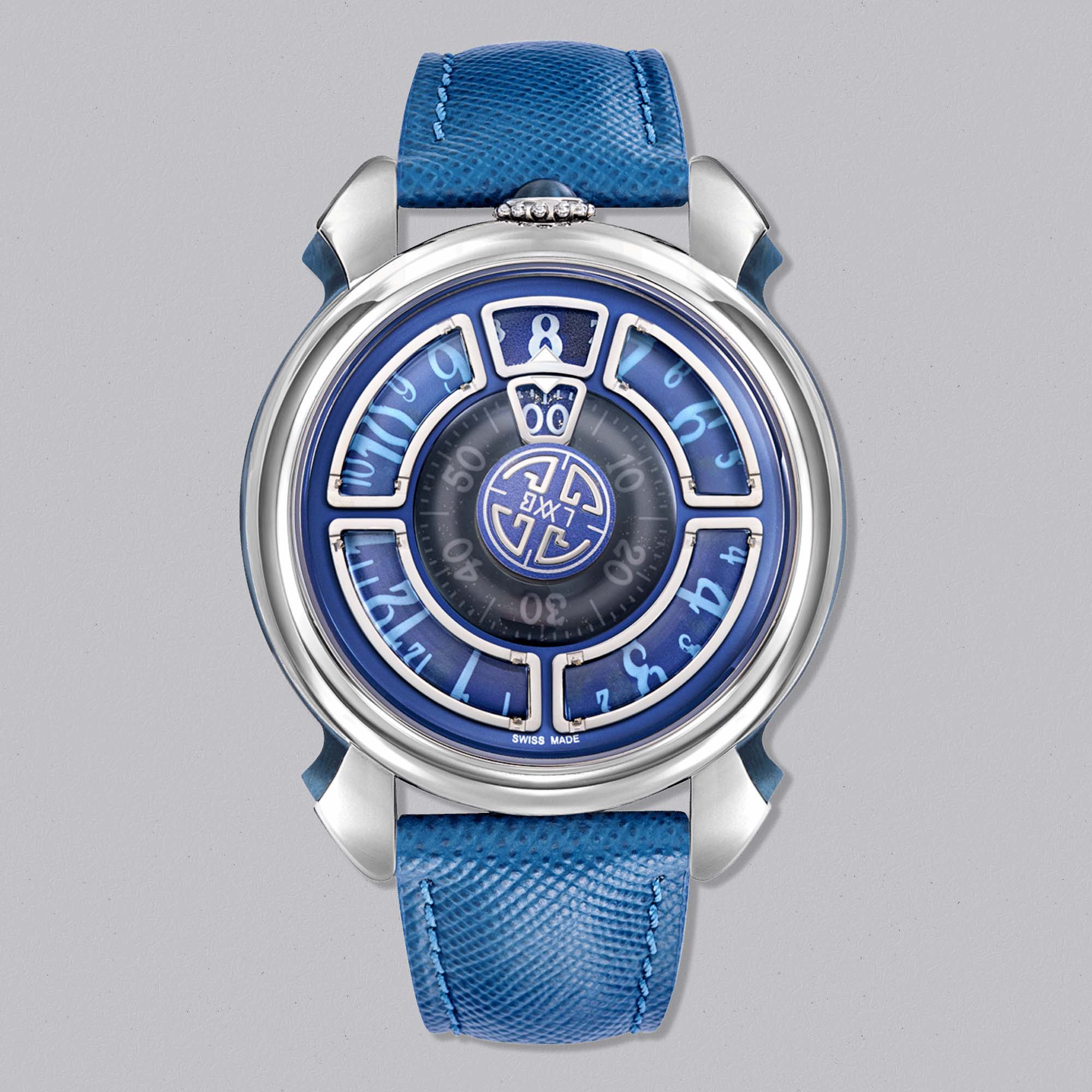 GAGA LABORATORIO LABORMATIC Luce, limited to 100 pieces, an automatic watch defined by light driven design and modern Italian creativity.