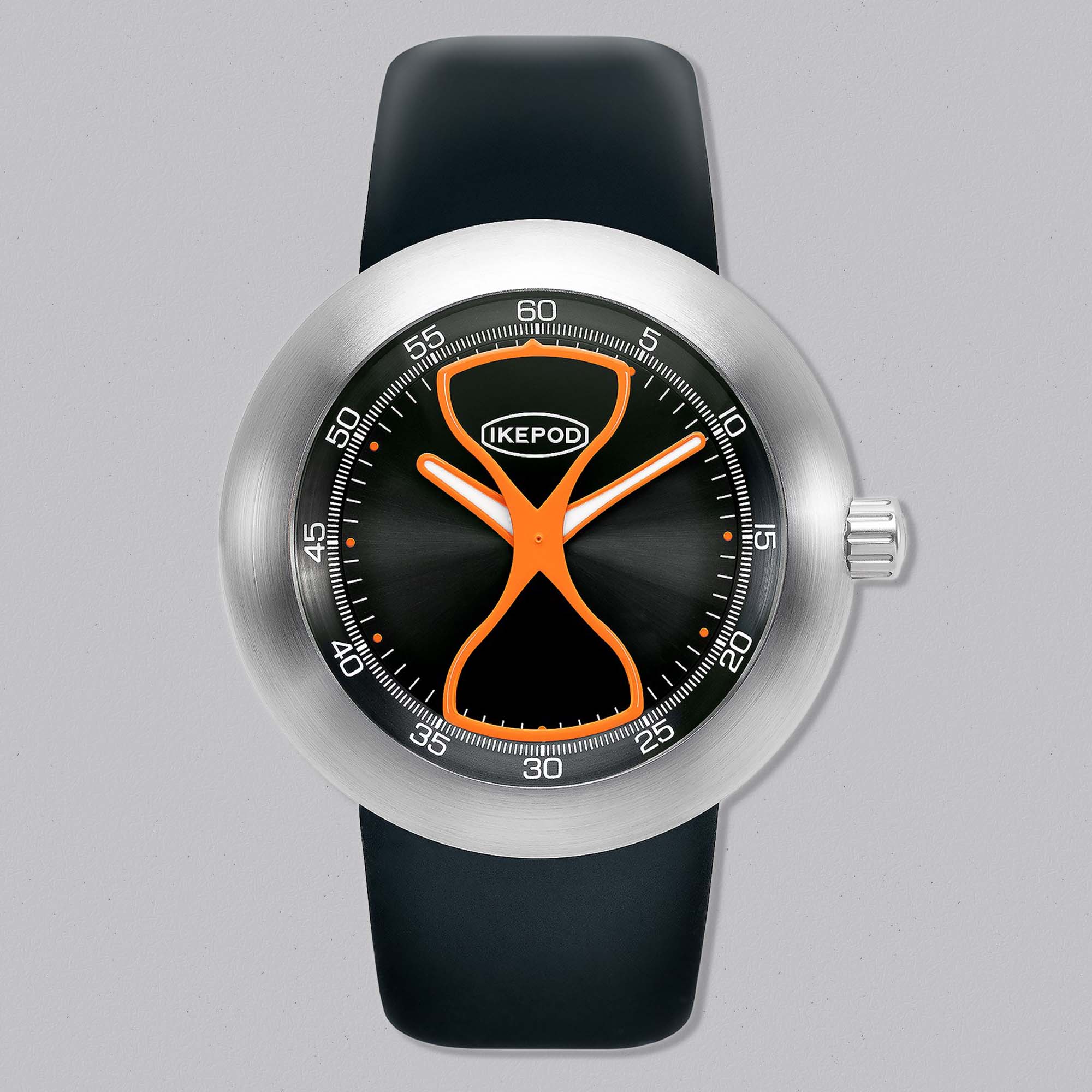 Megapod Hour Glass GAE Limited Edition M002 HG. A radical automatic watch with hour glass seconds hand, limited to 25 pieces, available at Swiss Gallery UK.