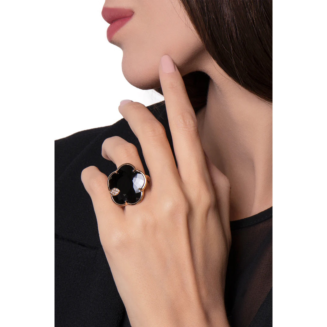  Analyzing image    petit-joli-ring-ring-18k-rose-gold-onyx-diamonds-16146r-model