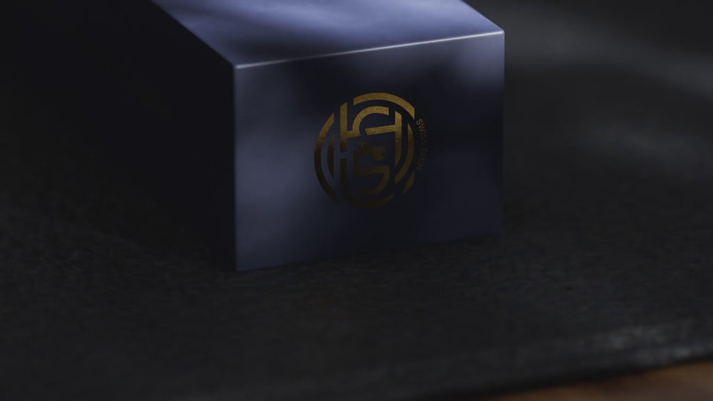 HYT S1 5N Gold Titanium Cigare Limited Edition of 8 showcases patented fluid time technology within a lightweight titanium case, elevated by rich 5N gold accents and uncompromising mechanical architecture.