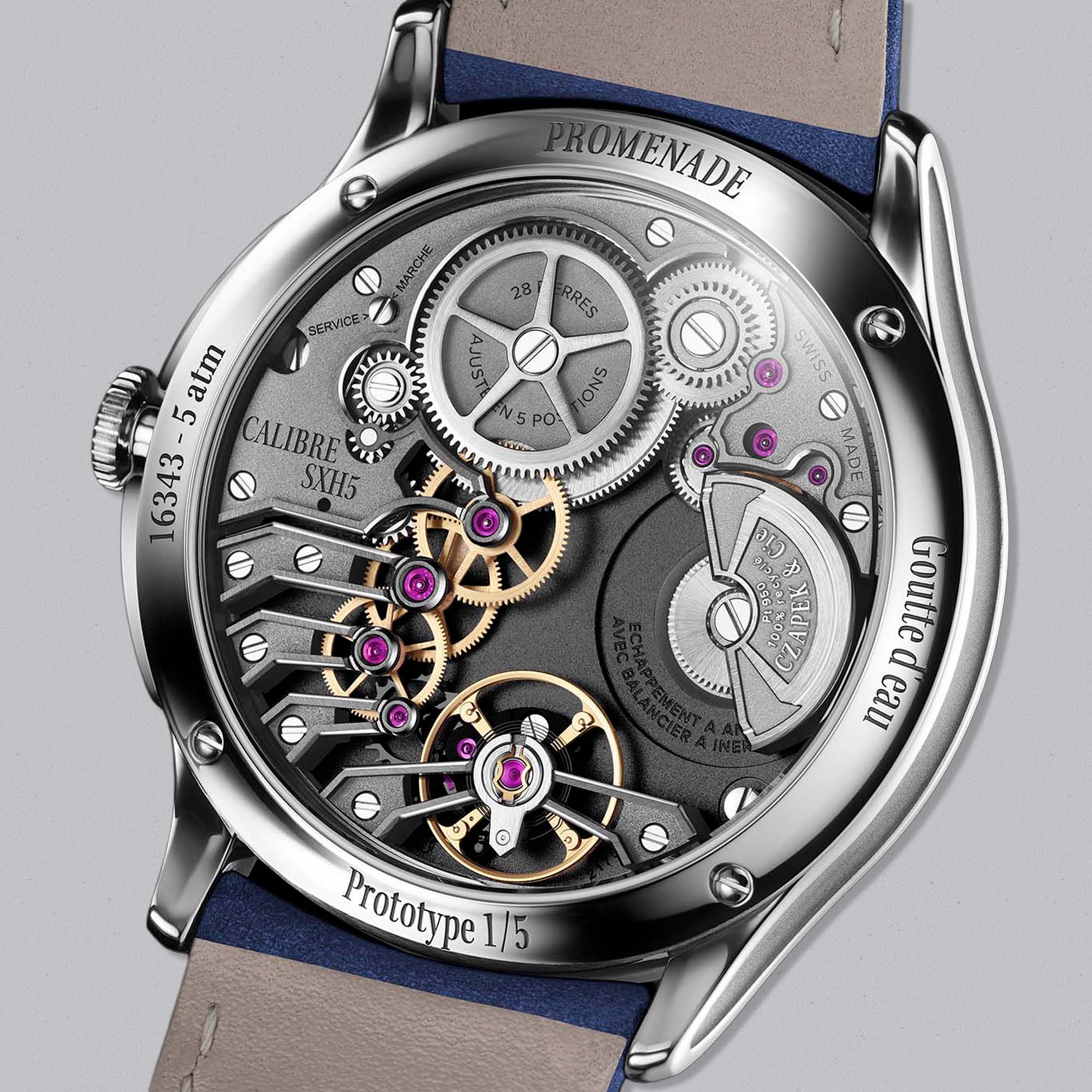 Promenade Goutte d’Eau Limited Edition of 100, available at Swiss Gallery. Limited, refined, and crafted for true watch connoisseurs.
