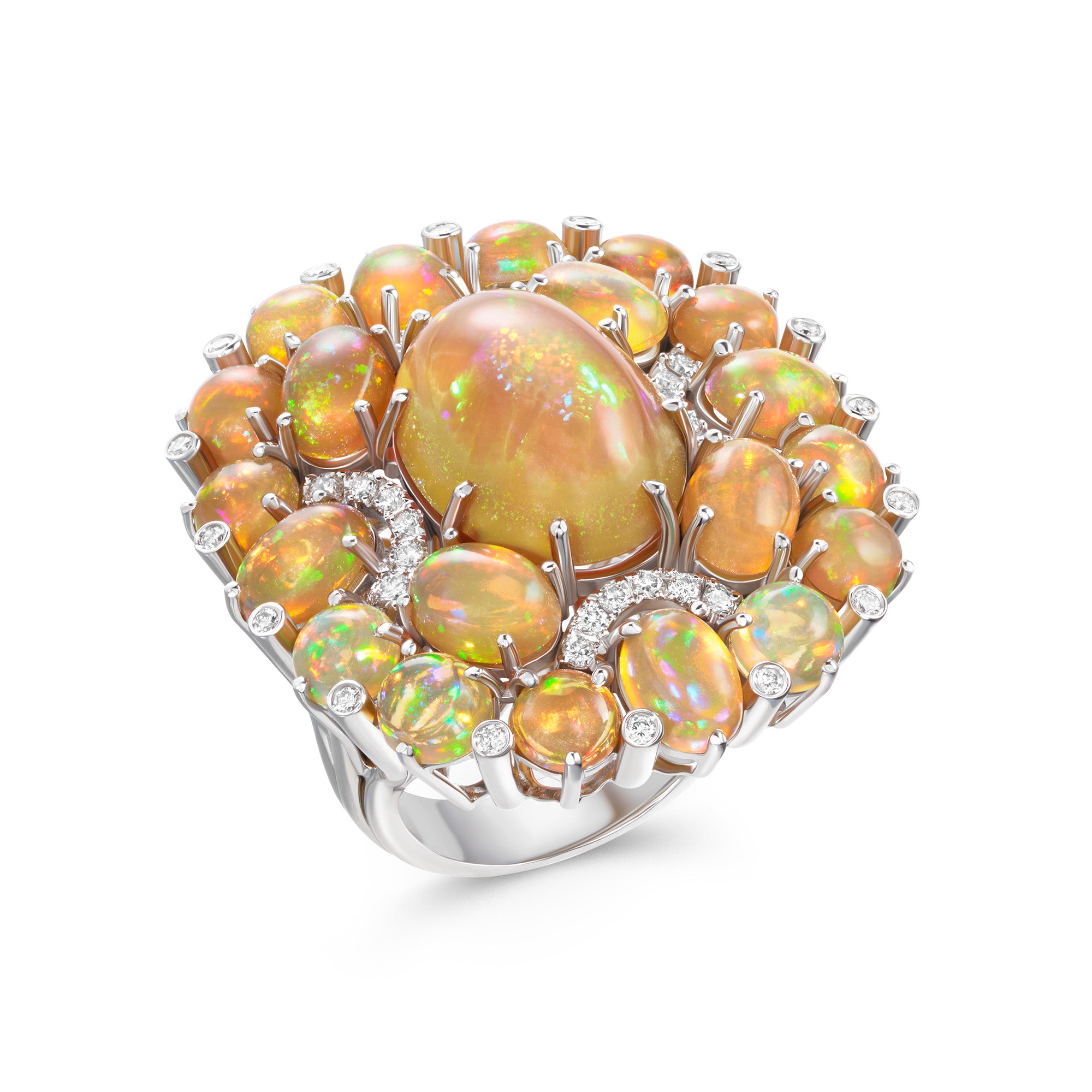 radiant-cluster-of-cabochon-cut-opals-in-an-18k-white-gold-ring