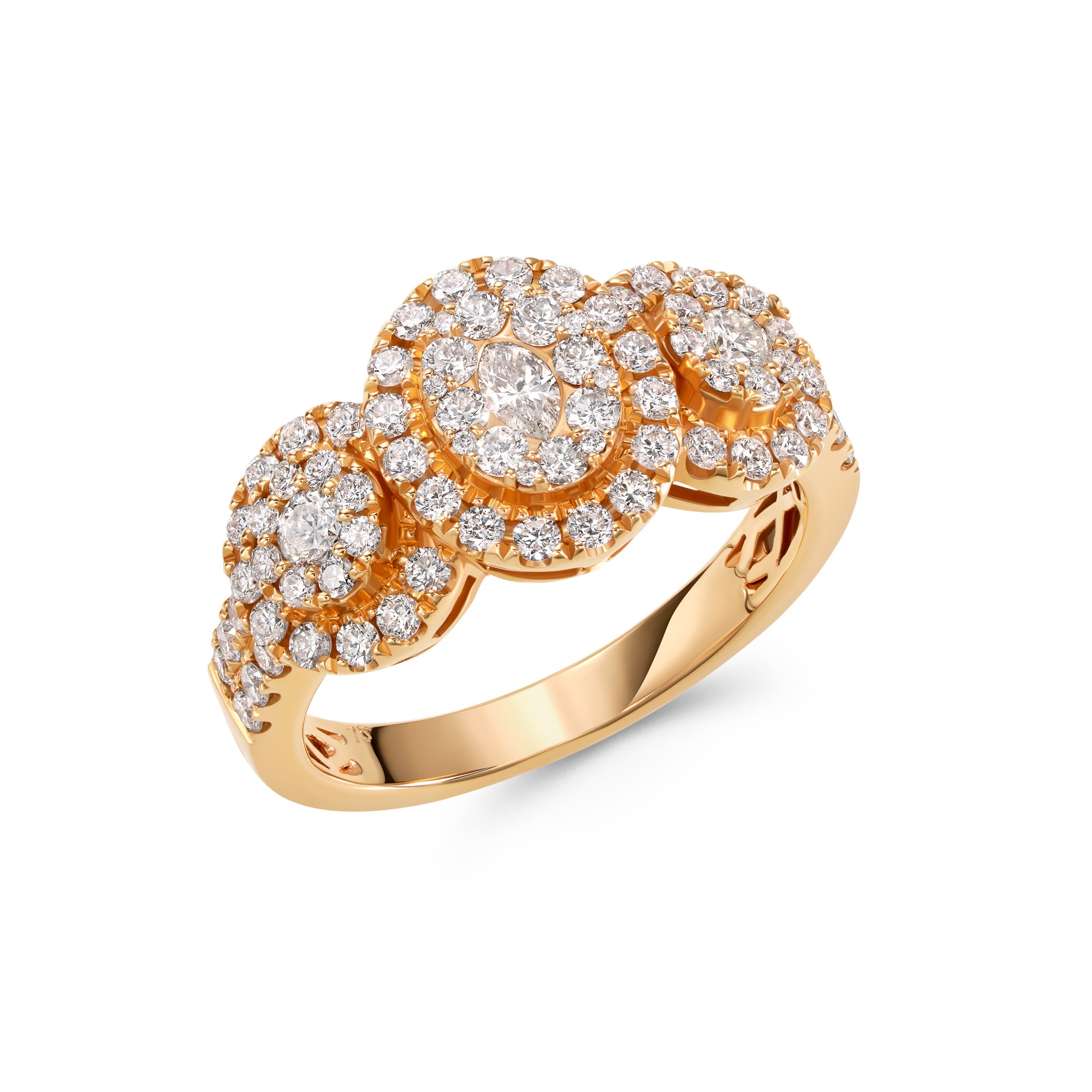 triple-cluster-diamond-18k-rose-gold-ring